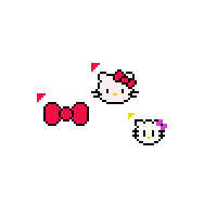 Hello Kitty Bow PNG HD Image