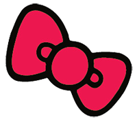 Hello Kitty Bow PNG Images HD