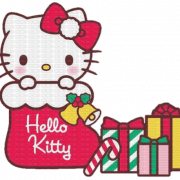 Hello Kitty Christmas PNG Image