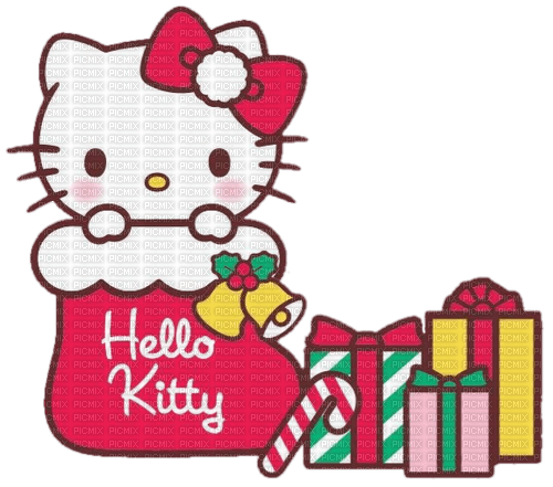 Hello Kitty Christmas PNG Image