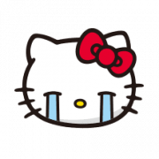 Hello Kitty Face PNG File