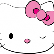 Hello Kitty Face PNG Image