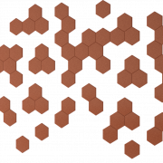 Hexagon Pattern PNG Clipart