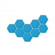Hexagon Pattern PNG Image