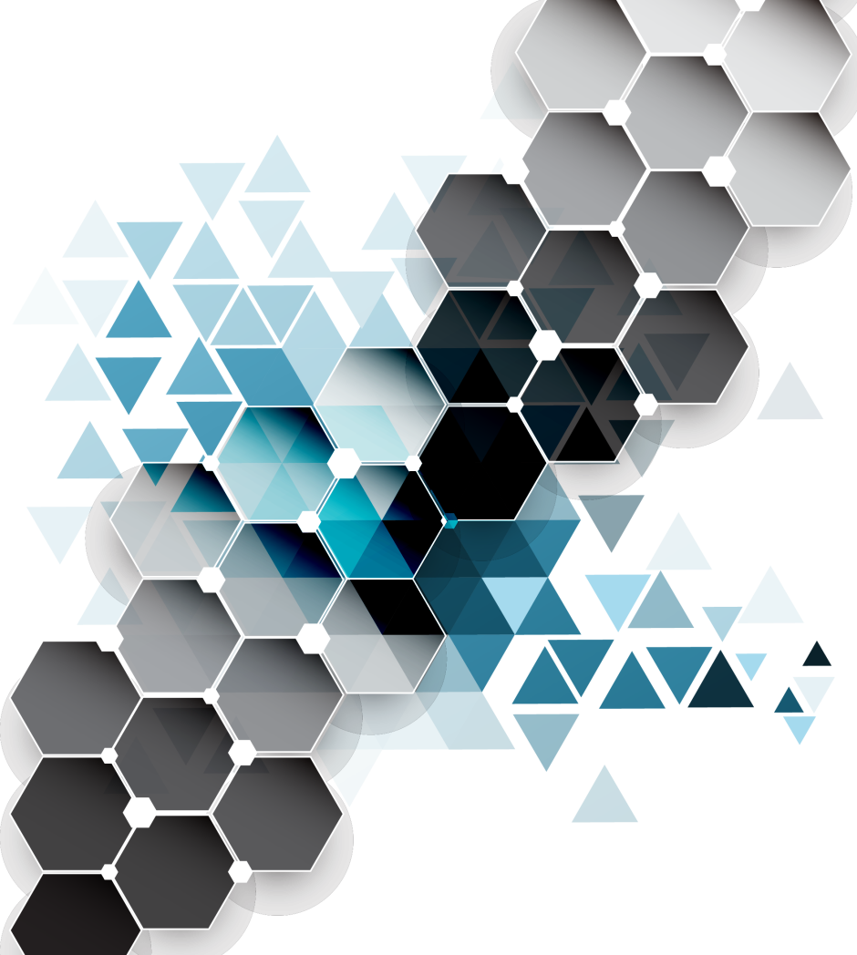 Hexagon Pattern PNG Photo
