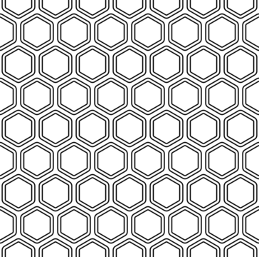Hexagon Pattern PNG Photos