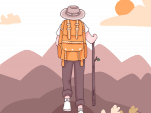 Hiker PNG Pic
