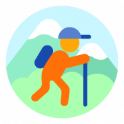 Hiker PNG Picture