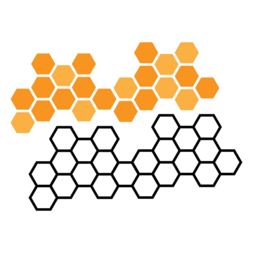 Honeycomb Pattern PNG Picture