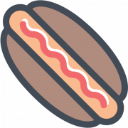 Hot Dog Weiner PNG HD Image