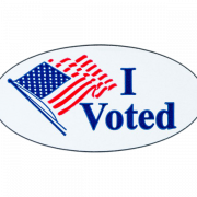 I Voted Sticker PNG HD Image