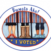 I Voted Sticker PNG Pic