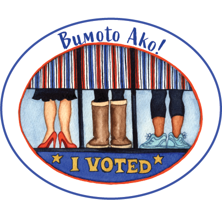 I Voted Sticker PNG Pic