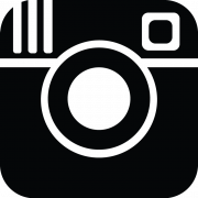 IG Logo Black PNG Clipart
