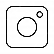 IG Logo Black PNG HD Image