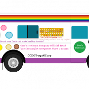 Ice Cream Truck PNG File