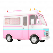 Ice Cream Truck PNG Images
