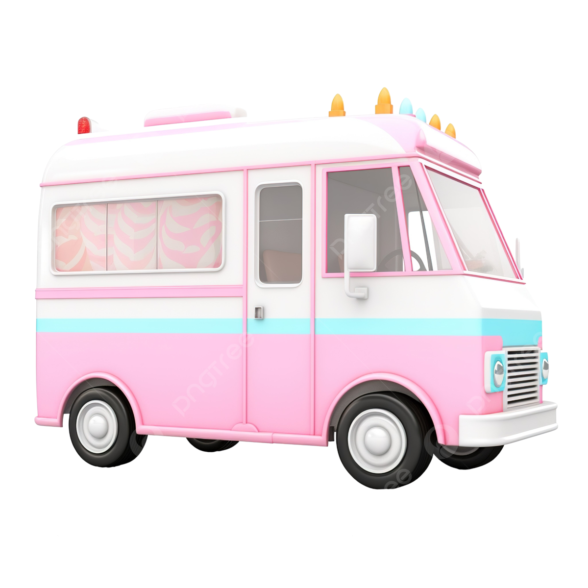 Ice Cream Truck PNG Images