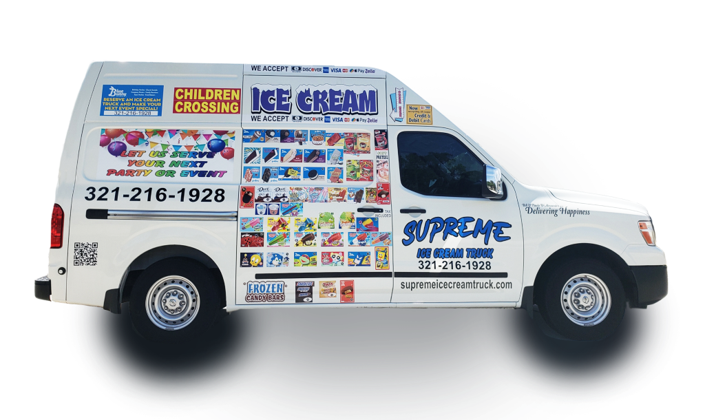 Ice Cream Truck PNG Pic