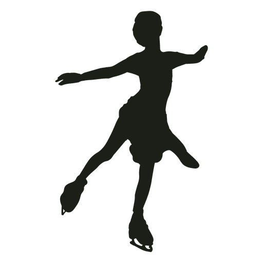 Ice Skater Background PNG