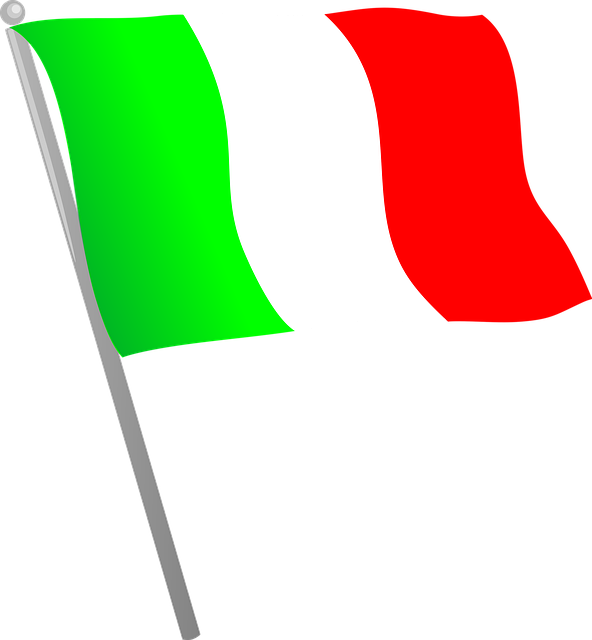 Italian Flag PNG File