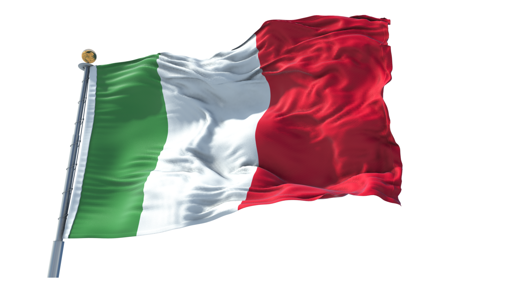 Italian Flag PNG Photo