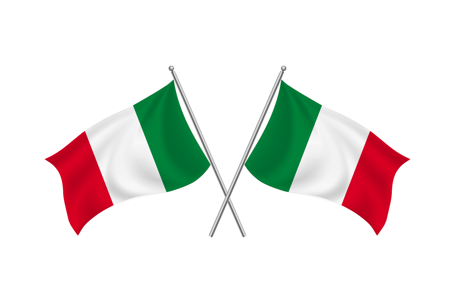Italy Flag PNG Cutout