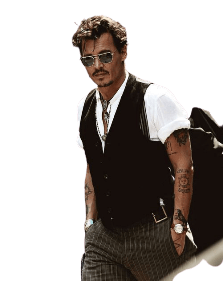 Johnny Depp PNG HD Image