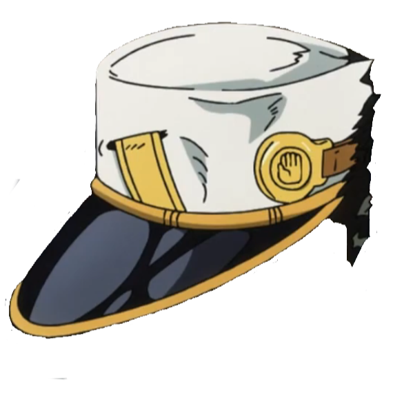 Jotaro Hat PNG Picture