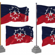 Juneteenth Flag PNG Clipart