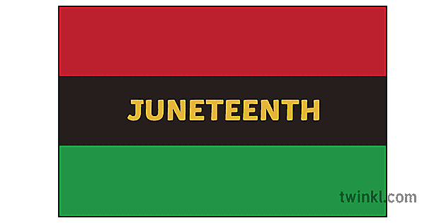 Juneteenth Flag PNG File