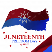 Juneteenth Flag PNG Free Image