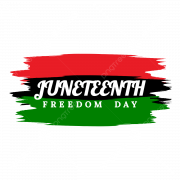 Juneteenth Flag Transparent