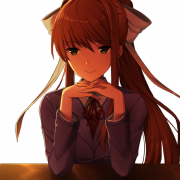Just Monika PNG Picture