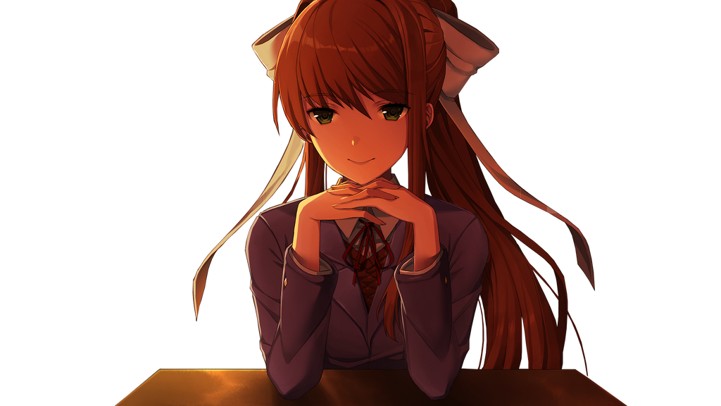 Just Monika PNG Picture