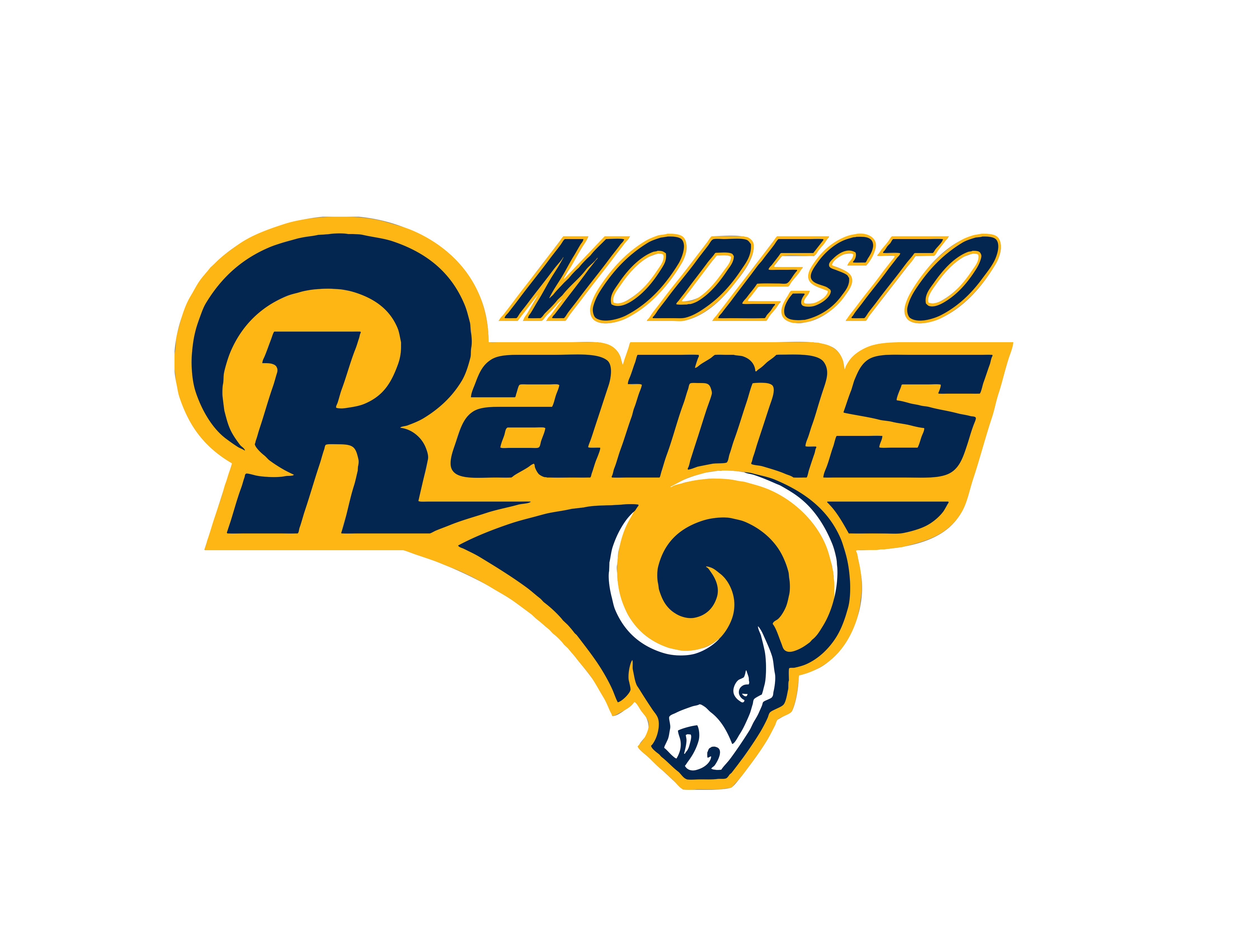 LA Rams Logo No Background