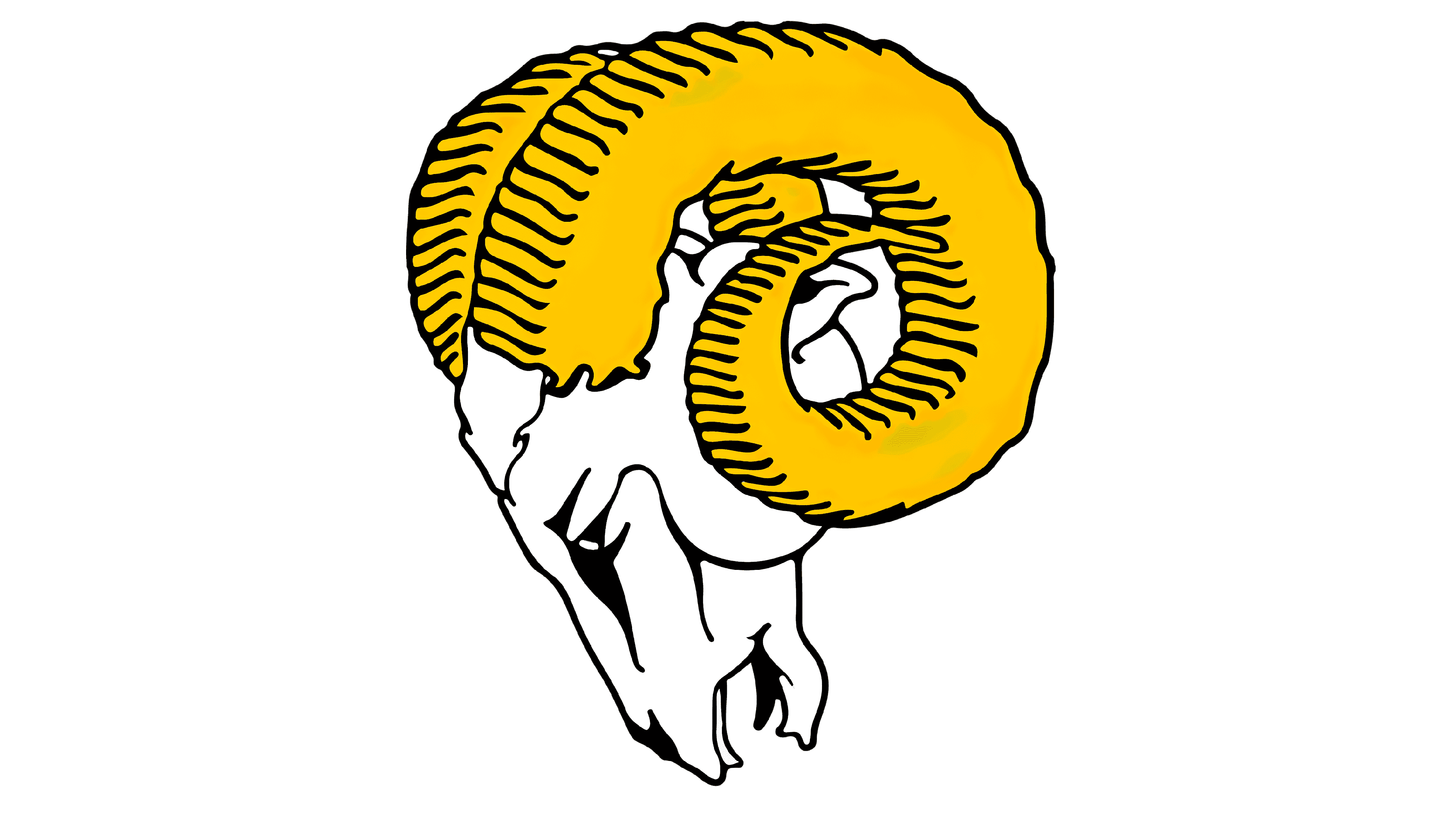 LA Rams Logo PNG Clipart