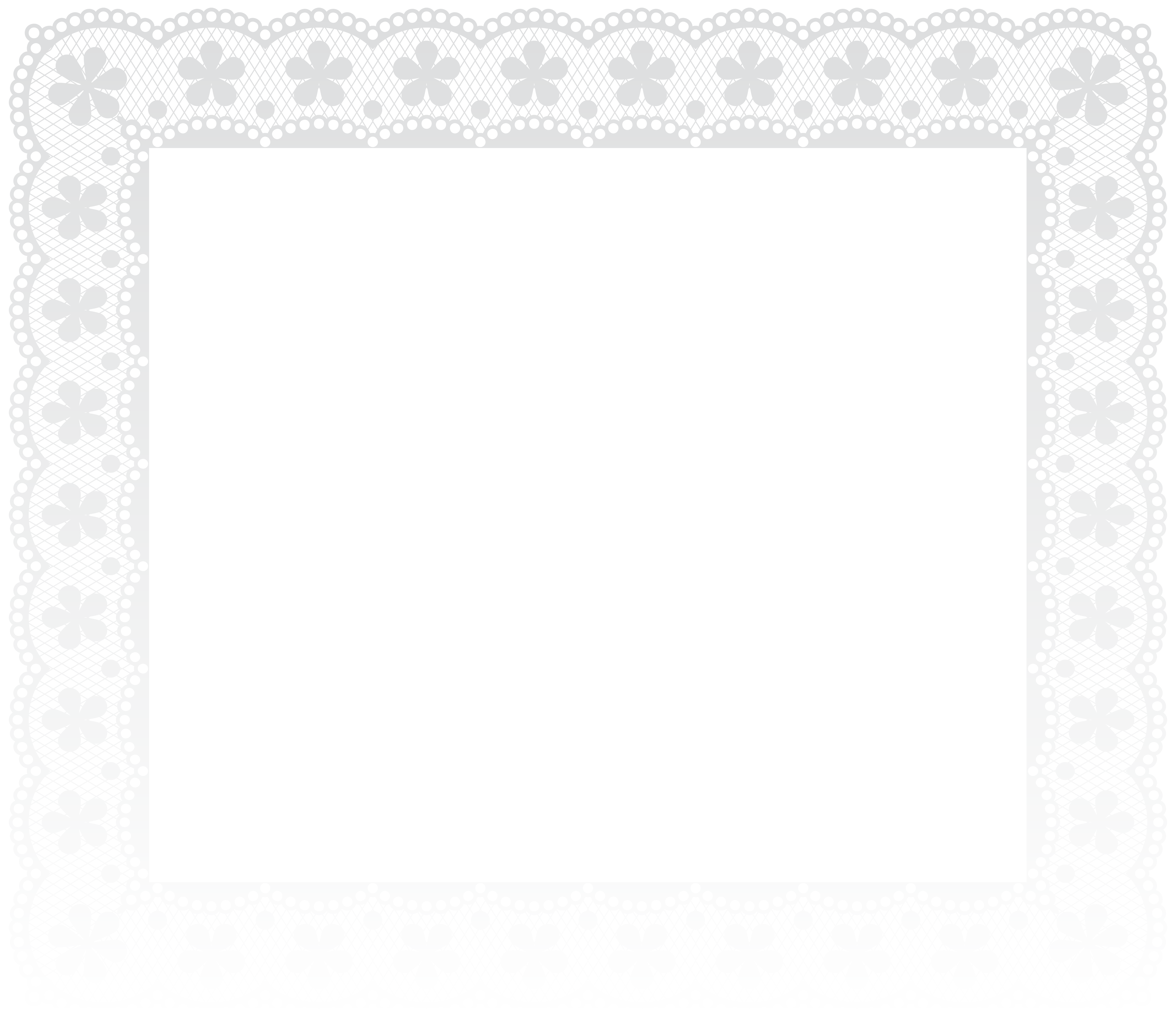 Lace Border PNG Photo