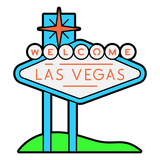 Las Vegas Sign PNG Photo