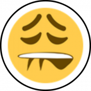 Lip Bite Emoji PNG File