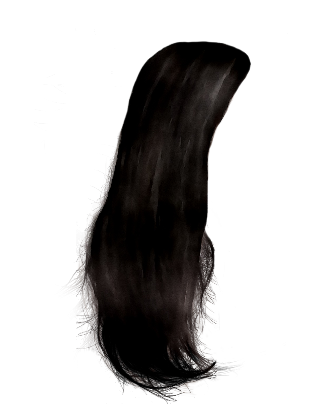 Long Hair Transparent