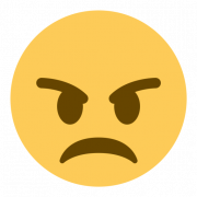 Mad Emoji PNG Clipart