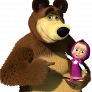 Masha And The Bear PNG