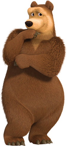 Masha And The Bear PNG Background