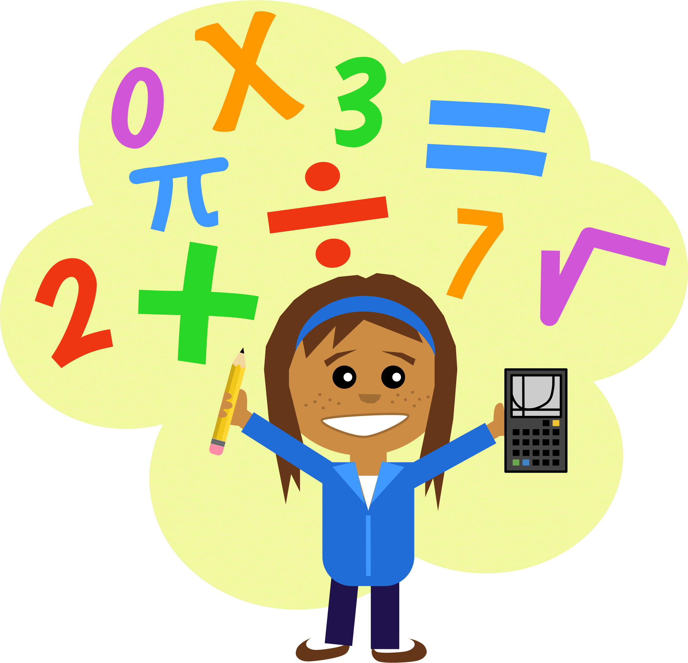Math Background PNG