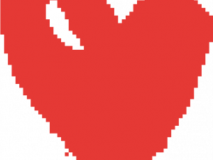 Minecraft Heart PNG Pic