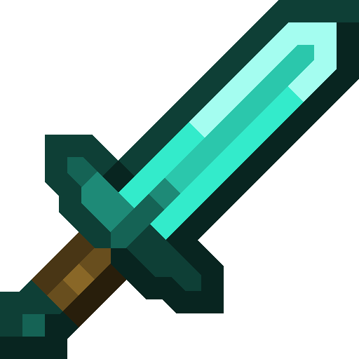 Minecraft Sword Background PNG