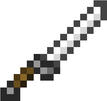 Minecraft Sword PNG File