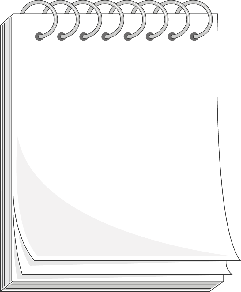Notepad PNG Images