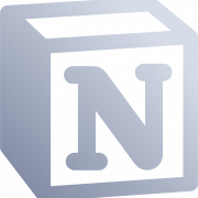 Notion Logo PNG Cutout